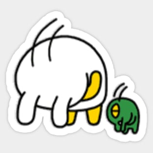 KakaoTalk Friends Muzi & Con (Greetings) Sticker